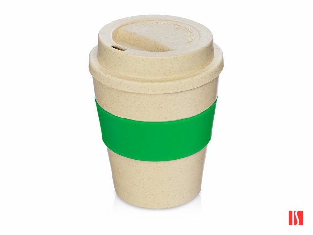 Купить Стакан из пшеничной соломы Madrid 350 мл, зеленый Стакан из пшеничной соломы Madrid 350 мл, зеленый