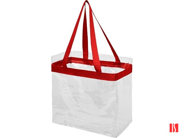 Сумка Hampton, прозрачный/красный