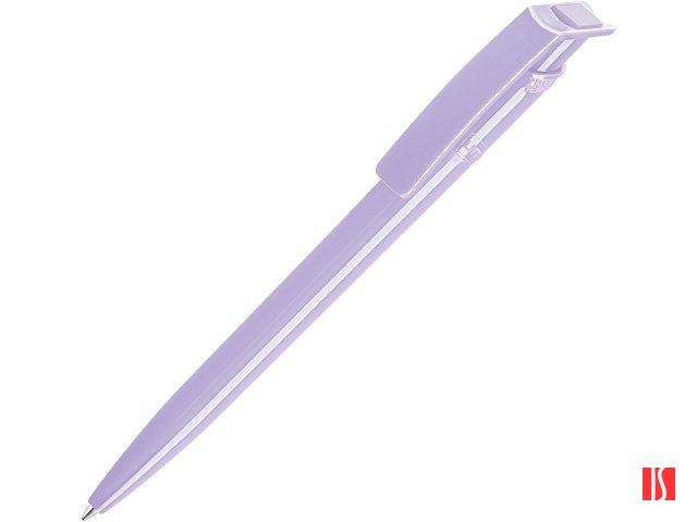 Ручка шариковая пластиковая "RECYCLED PET PEN", синий, 1 мм, светло-фиолетовый