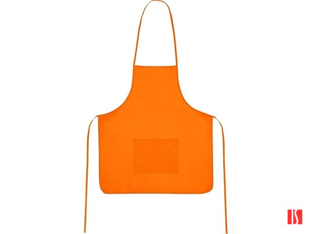 Фартук, оранжевый, плотность 80г/м2