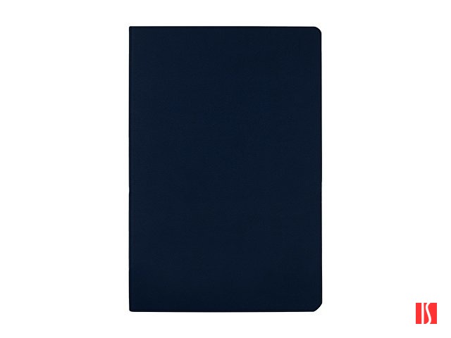 Бизнес тетрадь А5 "Megapolis flex" 60 л. soft touch клетка, темно-синий