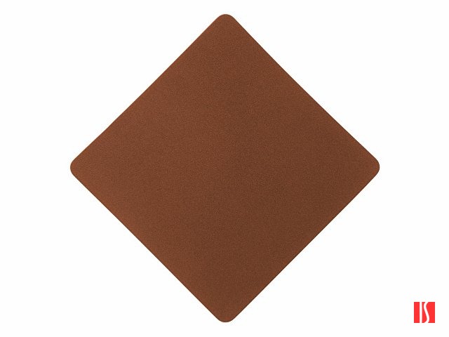 ПАТЧ РОМБ nubuk (коричневый ) 7,6 х 7,6 см