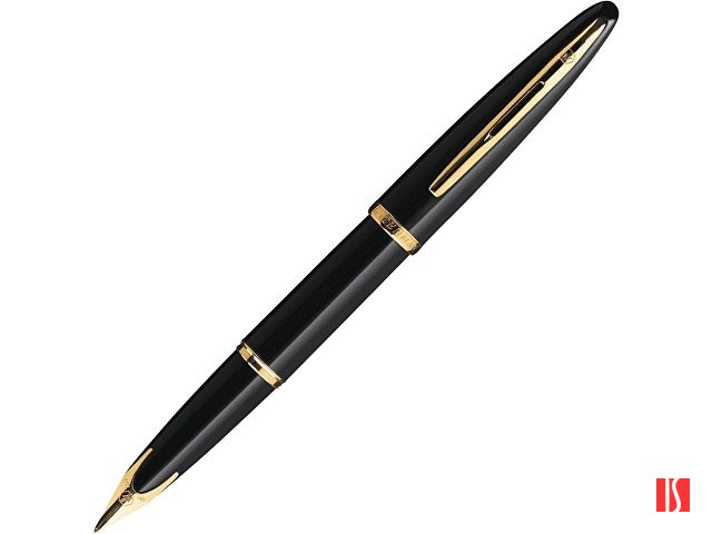Перьевая ручка Waterman Carene, цвет: Black GT, перо: F