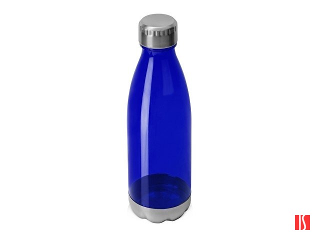 Бутылка для воды "Cogy", 700мл, тритан, сталь, синий