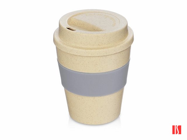 Купить Стакан из пшеничной соломы Madrid 350 мл, серый Стакан из пшеничной соломы Madrid 350 мл, серый