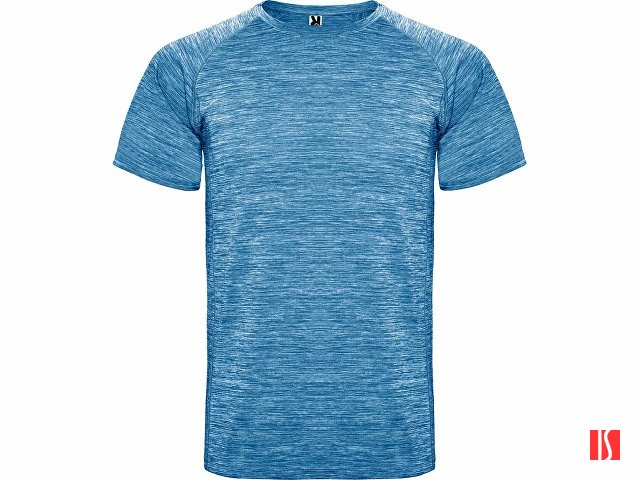 Спортивная футболка "Austin" детская, меланжевый королевский синий