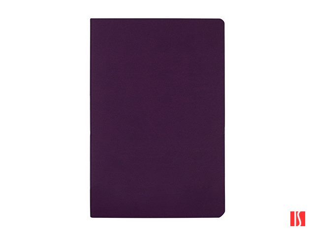 Бизнес тетрадь А5 "Megapolis flex" 60 л. soft touch клетка, фиолетовый