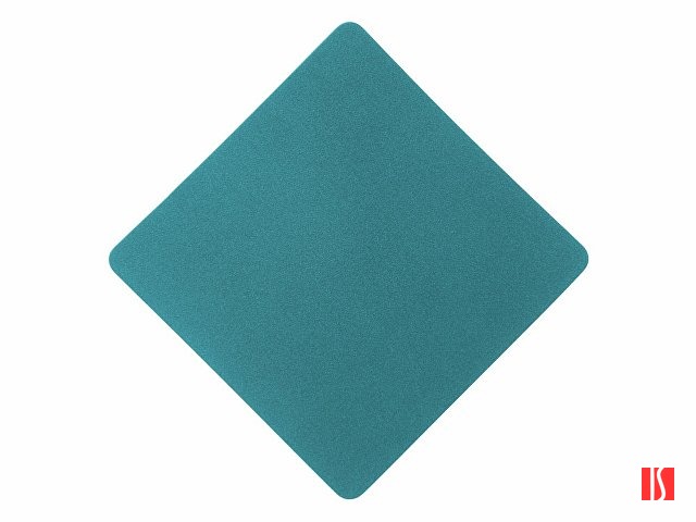 ПАТЧ РОМБ nubuk (голубой) 7,6 х 7,6 см