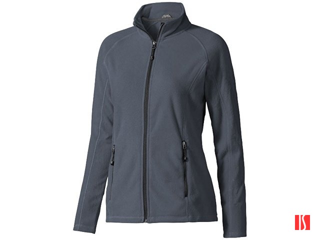 Джемпер из полифлиса "Rixford" женский, темно-серый