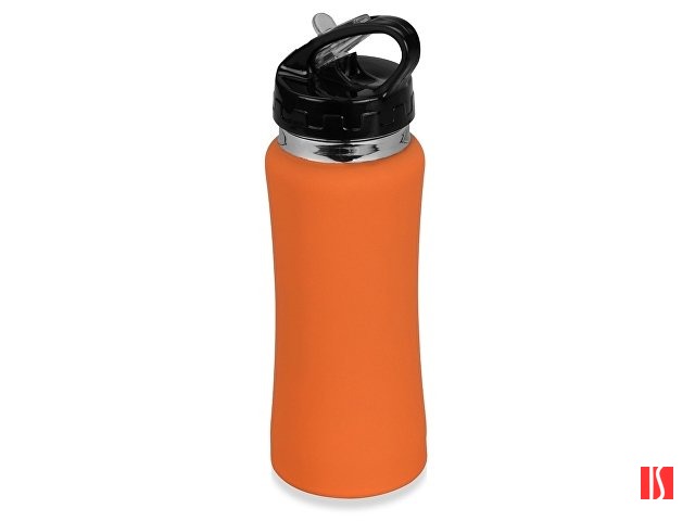 Бутылка спортивная "Коста-Рика" 600мл, оранжевый