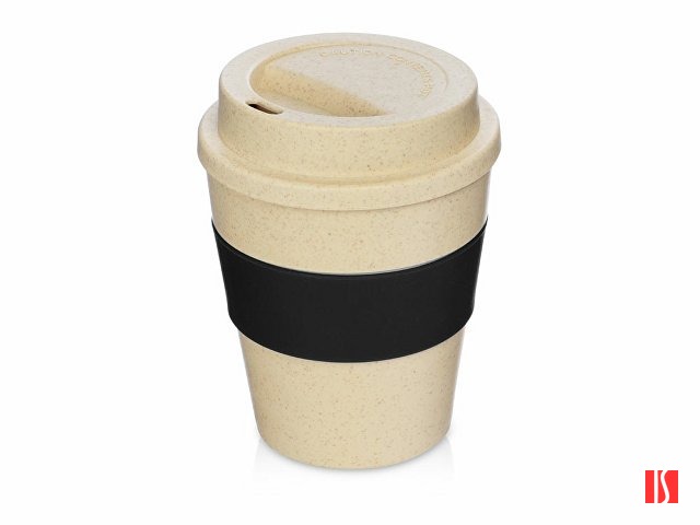 Купить Стакан из пшеничной соломы Madrid 350 мл, черный Стакан из пшеничной соломы Madrid 350 мл, черный