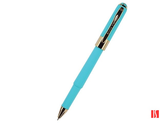 Ручка пластиковая шариковая «Monaco», 0,5мм, синие чернила, небесно-голубой