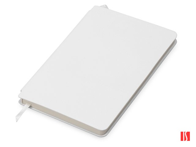 Блокнот «Notepeno» 130x205 мм с тонированными линованными страницами, белый