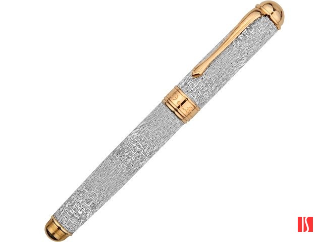 Ручка перьевая Cesare Emiliano в футляре, серебристый