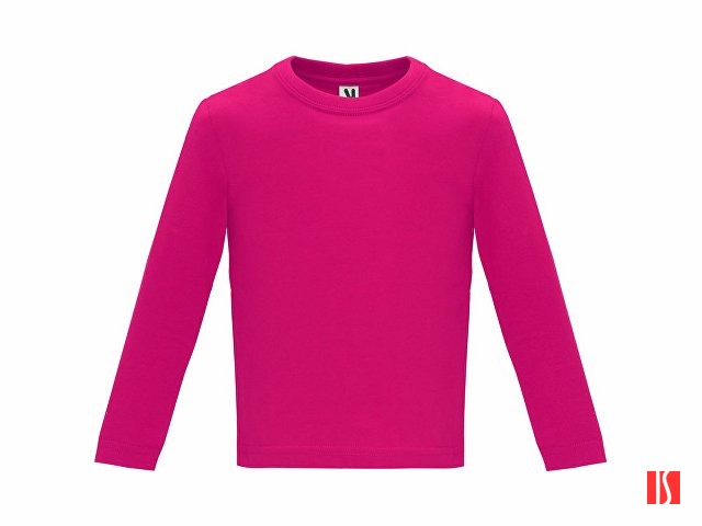 Футболка "Baby " детская с длинным рукавом, фуксия