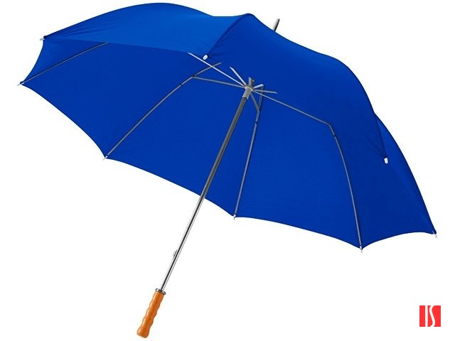 Зонт Karl 30" механический, ярко-синий