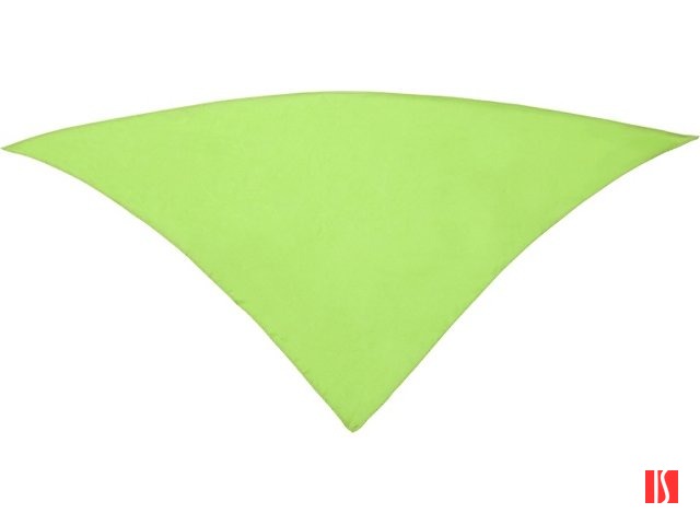 Шейный платок FESTERO треугольной формы, зеленое яблоко