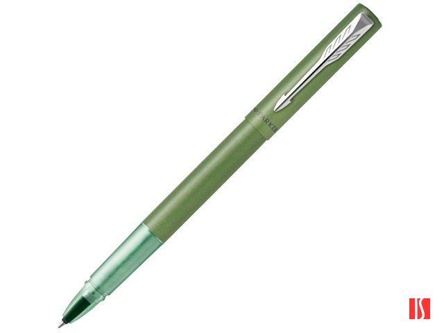 Ручка-роллер Parker Vector XL Green CT, цвет чернил black, стержень: F, в подарочной упаковке.