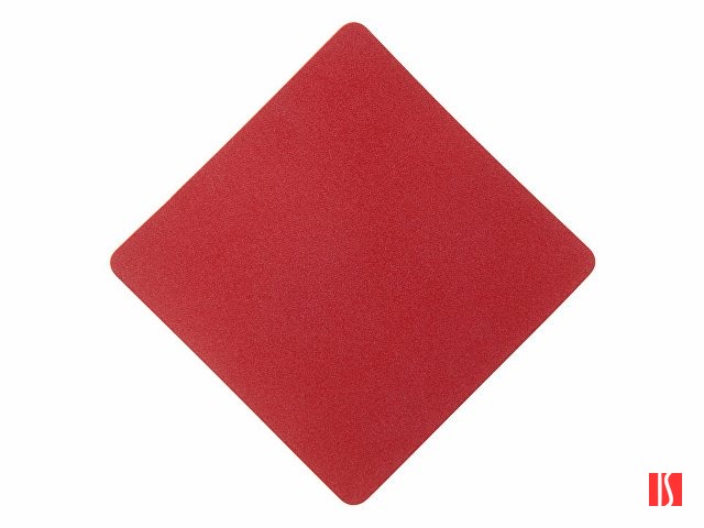 ПАТЧ РОМБ nubuk (красный) 7,6 х 7,6 см