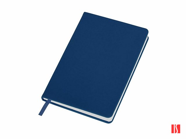 Бизнес-блокнот C2 софт-тач, твердая обложка, 128 листов, темно-синий