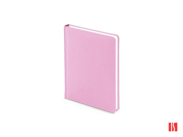 Ежедневник недатированный А6+ «Velvet», нежно-розовый