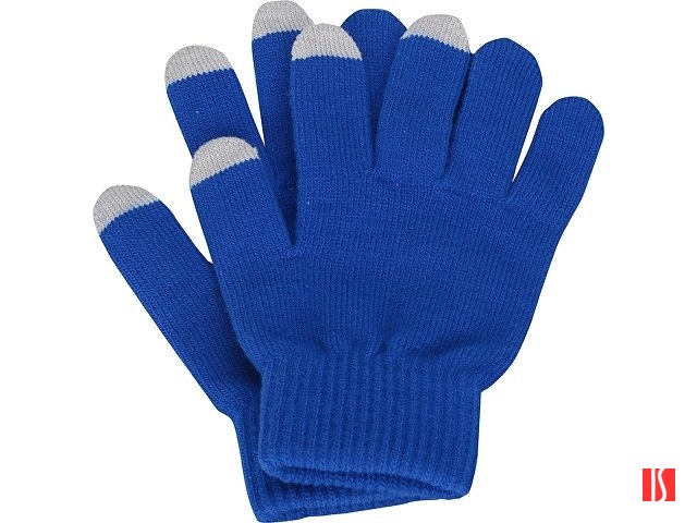 Перчатки для сенсорного экрана, синий, размер L/XL