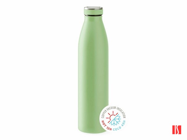 Термобутылка YISEL 750 мл, светло-зеленый