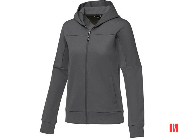 Женская спортивная трикотажная куртка Nubia на молнии, storm grey