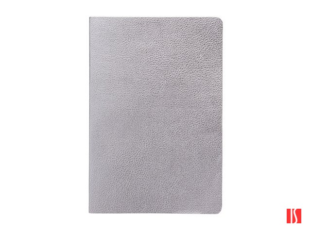 Бизнес тетрадь А5 "Megapolis flex" 60 л. клетка, серебристый