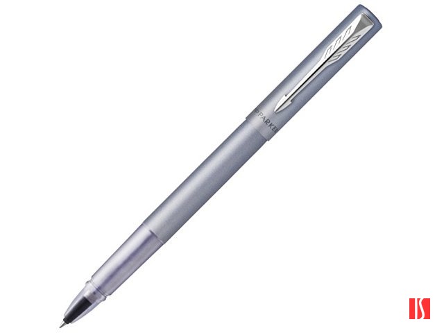 Ручка-роллер Parker Vector XL Silver Blue CT, цвет чернил black, стержень: F, в подарочной упаковке.