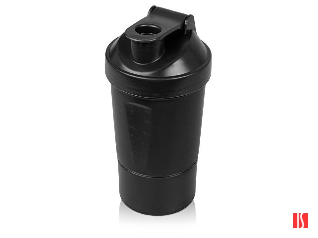 Шейкер для спортивного питания «Level Up», черный