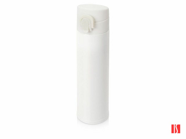 Вакуумная герметичная термокружка «Inter», белый, нерж. сталь (Р)