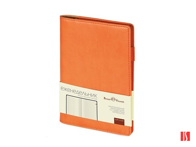 Еженедельник недатированный А5 «Concept», оранжевый