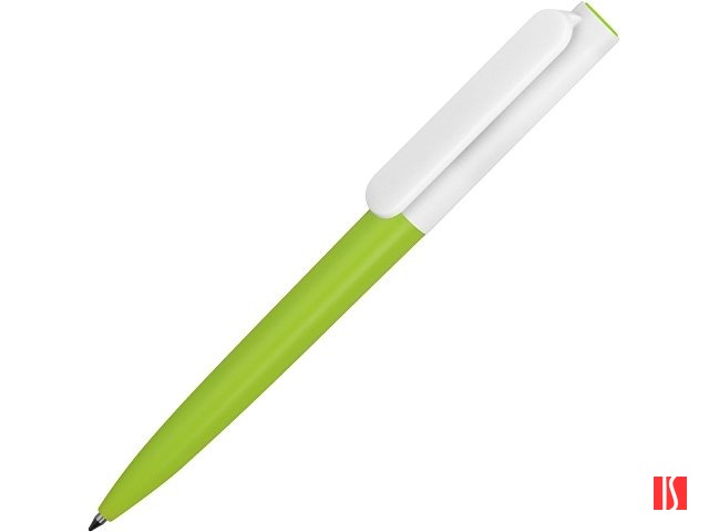 Ручка пластиковая шариковая «Umbo BiColor», зеленое яблоко/белый