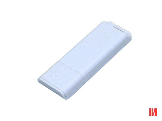 Флешка 3.0 прямоугольной формы, оригинальный дизайн, двухцветный корпус, 32 Гб, белый