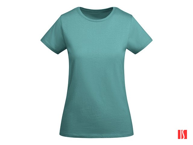 Футболка "Breda" женская, пыльно-синий