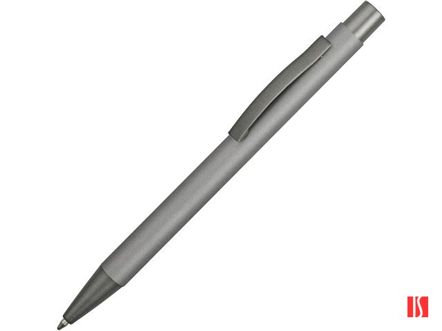 Ручка металлическая soft touch шариковая «Tender», серый