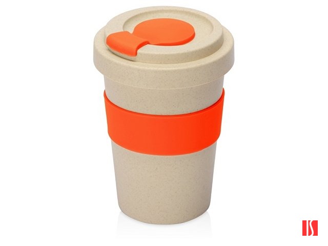 Купить Стакан из пшеничного волокна «Flava», оранжевый 021C Стакан из пшеничного волокна «Flava», оранжевый 021C