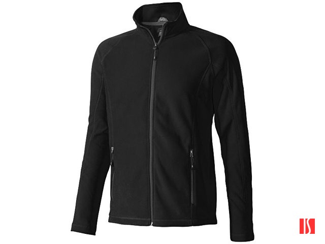 Купить Джемпер из полифлиса "Rixford" мужской, черный Джемпер из полифлиса "Rixford" мужской, черный