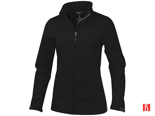 Куртка софтшел "Maxson" женская, черный