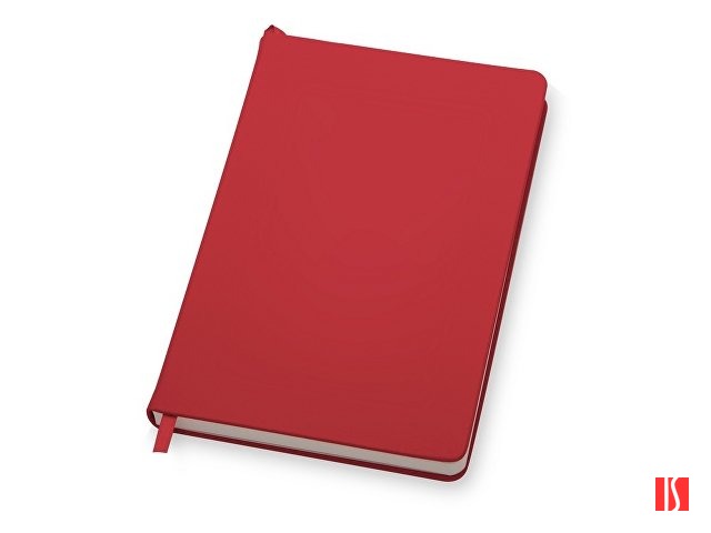 Бизнес-блокнот "С3" софт-тач с магнитом, твердая обложка, 128 листов, красный