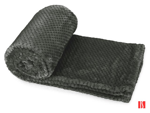 Плед «Фолд», темно-серый