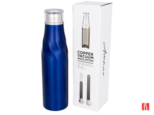 Вакуумная бутылка Hugo с медной изоляцией, синий