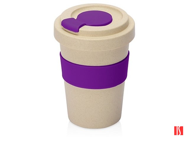Купить Стакан из пшеничного волокна «Flava», фиолетовый 2603C Стакан из пшеничного волокна «Flava», фиолетовый 2603C