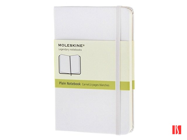 Записная книжка Moleskine Classic (нелинованный) в твердой обложке, Pocket (9x14см), белый