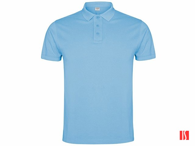 Рубашка поло "Imperium" мужская, небесно-голубой