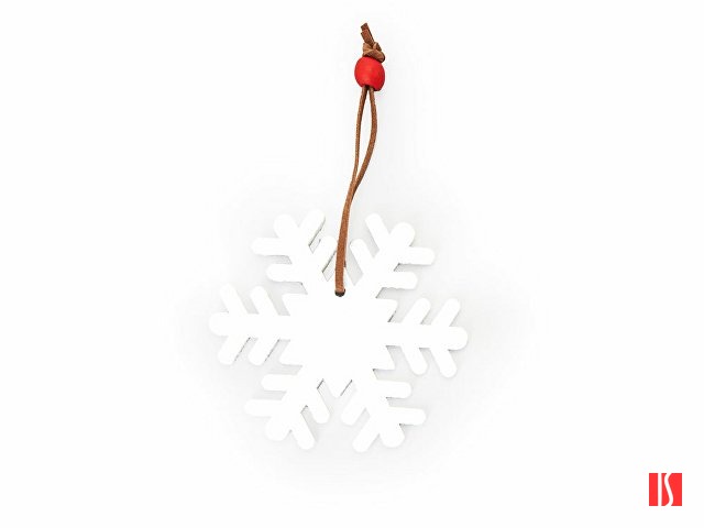 Войлочное рождественское украшение Снежинка, белый