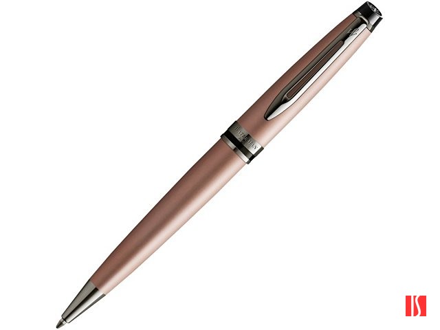 Шариковая ручка Waterman Expert Rose Gold, цвет чернил Mblue,  в подарочной упаковке