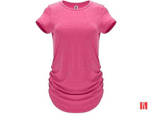 Футболка "Aintree" женская, меланжевый фуксия