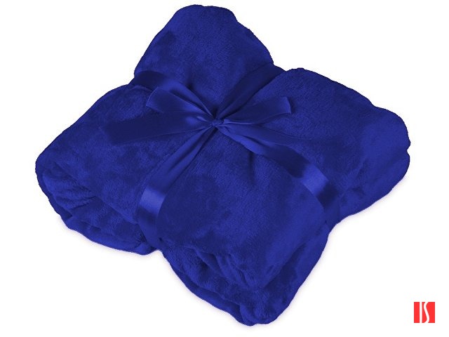 Плед мягкий флисовый Fancy, темно-синий